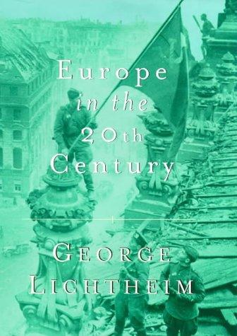 Cover for Europe In The 20Th Century