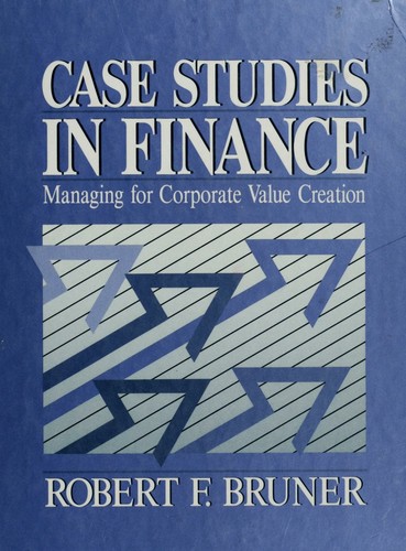 Cover for Case studies in finance