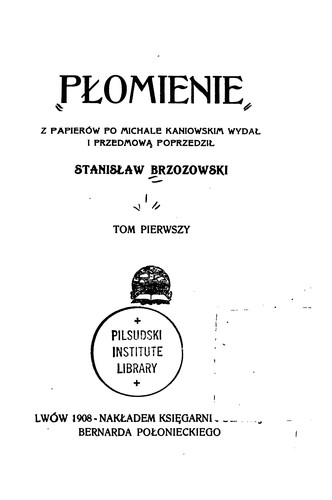 Cover for Płomienie
