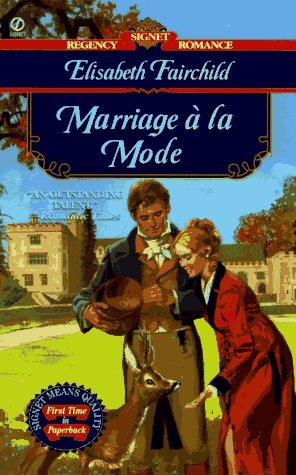 Cover for Marriage a la Mode
