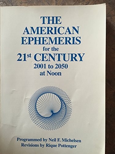 Cover for The American Ephemeris for the 21st Century