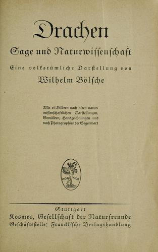 Cover for Drachen