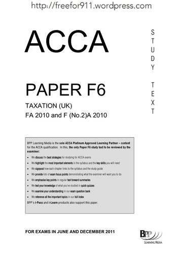 Cover for Acca