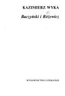 Cover for Baczyński i Różewicz
