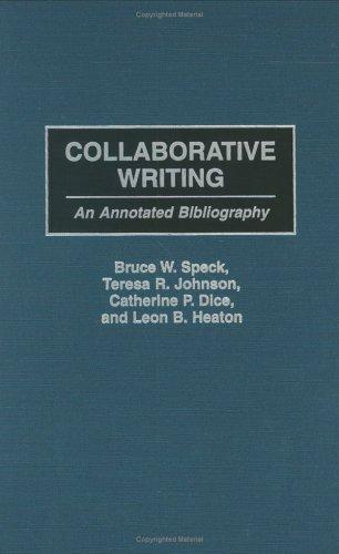 Cover for Collaborative writing