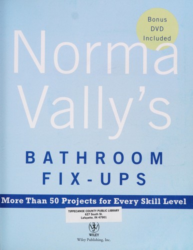 Cover for Norma Vally's bathroom fix-ups