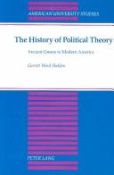 Cover for The history of political theory