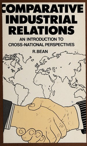 Cover for Comparative industrial relations