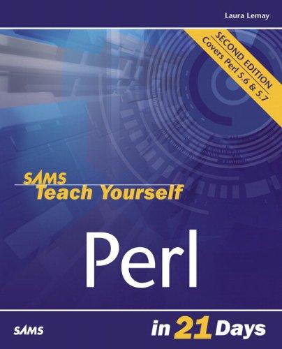 Cover for Sams Teach Yourself Perl in 21 Days (2nd Edition)