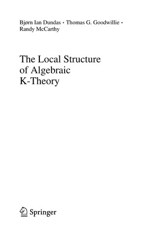 Cover for The Local Structure of Algebraic K-Theory