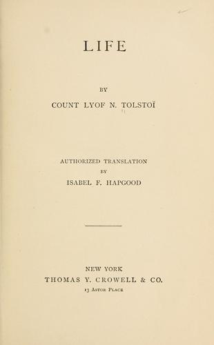 Cover for Life