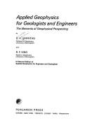 Cover for Applied geophysics for geologists and engineers