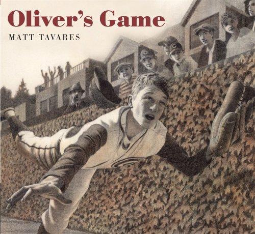 Cover for Oliver's Game (Tavares baseball books)