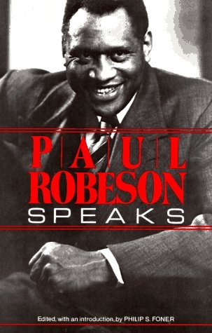 Cover for Paul Robeson speaks