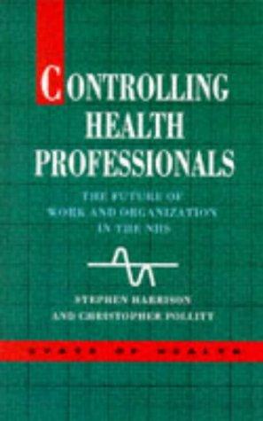 Cover for Controlling health professionals