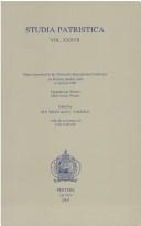 Cover for Studia Patristica Vol. XXXVII - Cappadocian Writers. Other Greek Writers