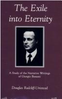 Cover for The exile into eternity