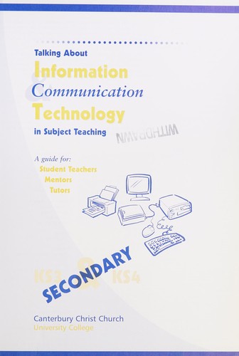 Cover for Talking about information & communication technology in subject teaching
