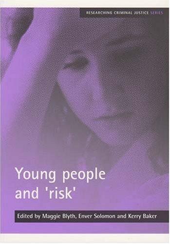 Cover for Young People and 'risk' (Researching Criminal Justice Series)