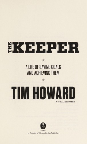 Cover for The keeper