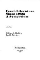 Cover for Czech literature since 1956