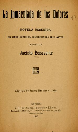 Cover for La Inmaculada de los Dolores