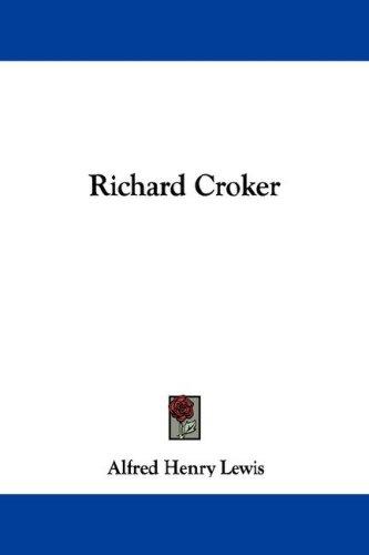 Cover for Richard Croker