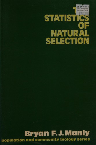 Cover for The statistics of natural selection on animal populations.