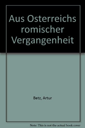 Cover for Aus Österreichs römischer Vergangenheit
