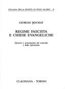 Cover for Regime fascista e chiese evangeliche