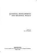 Cover for National development and regional policy