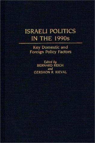 Cover for Israeli politics in the 1990s