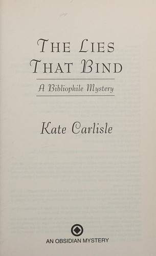 Cover for The lies that bind