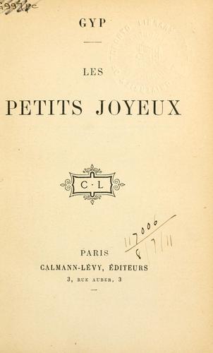 Cover for petits joyeux [par] Gyp.
