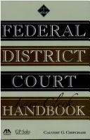 Cover for Federal district court law clerk handbook