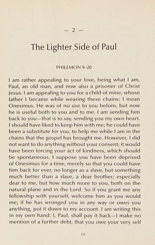 Cover for 40 days with Paul