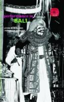 Cover for Performance in Bali