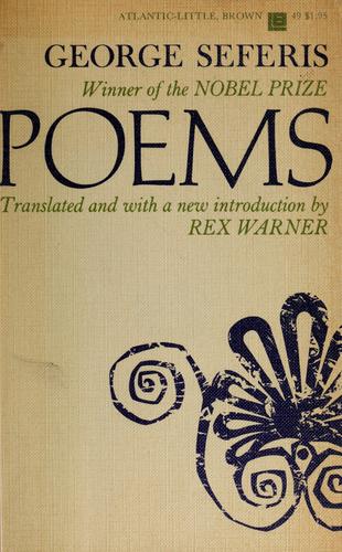 Cover for Poems