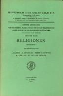 Cover for Religionen (Asian Studies)