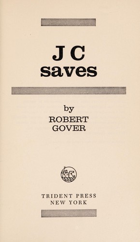 Cover for J C saves.