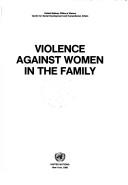 Cover for Violence against women in the family