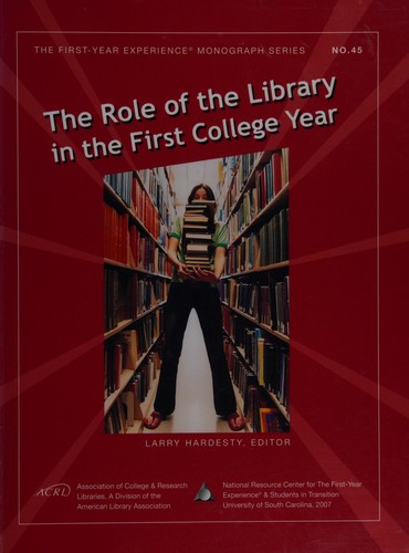 Cover for The role of the library in the first college year