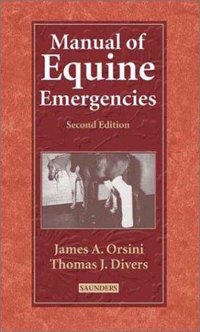 Cover for Manual of Equine Emergencies