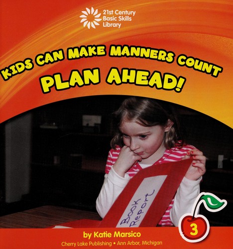 Cover for Plan ahead!