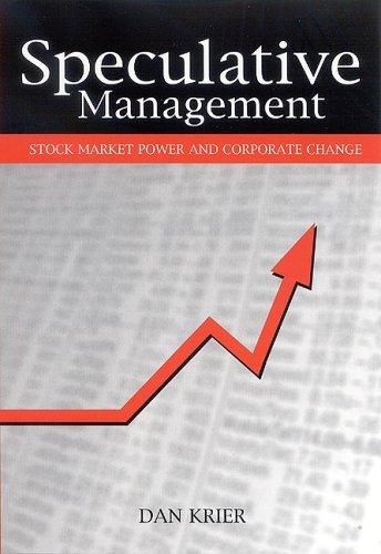 Cover for Speculative Management