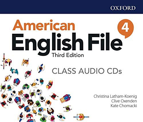 Cover for American English File Level 4 Class Audio CDs