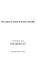 Cover for In blue mountain dusk