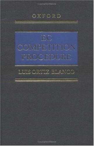 Cover for European Community competition procedure