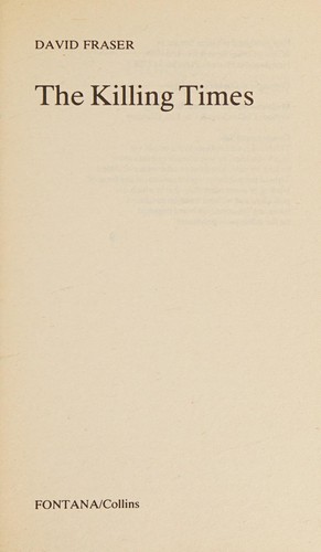 Cover for The killing times