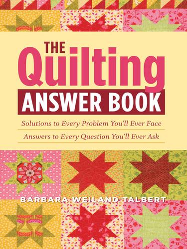 Cover for The Quilting Answer Book